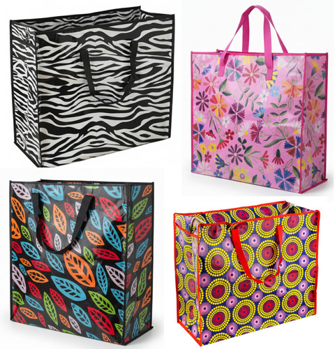 Printed laundry storage bag - storage,