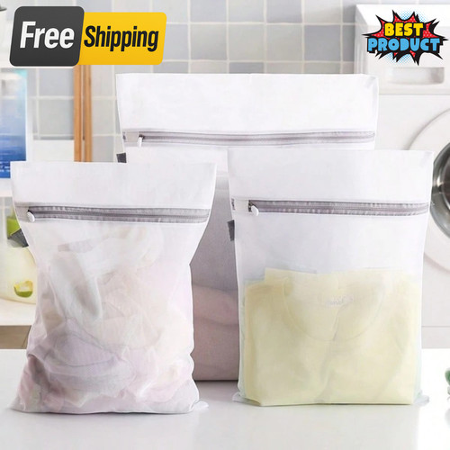 8pcs mesh laundry bags fine - mesh,