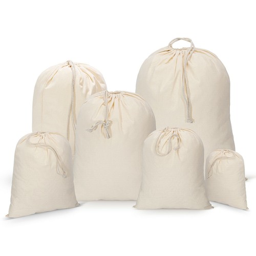 100 plain drawstring cotton - drawstring,