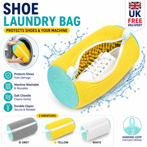 Shoe washing machine bag - shoe,