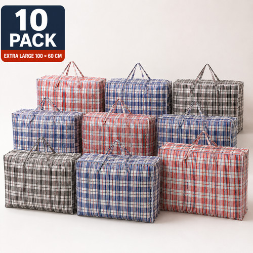 10x jumbo laundry bags - 10x,